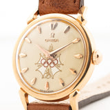 أوميغا ساماستر أوليمبيك أوليمبيك عيار 18 قيراط وردي 1956