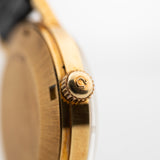 أوميغا جينيف أوتوماتيك عيار 18 قيراط 1970 م رقم