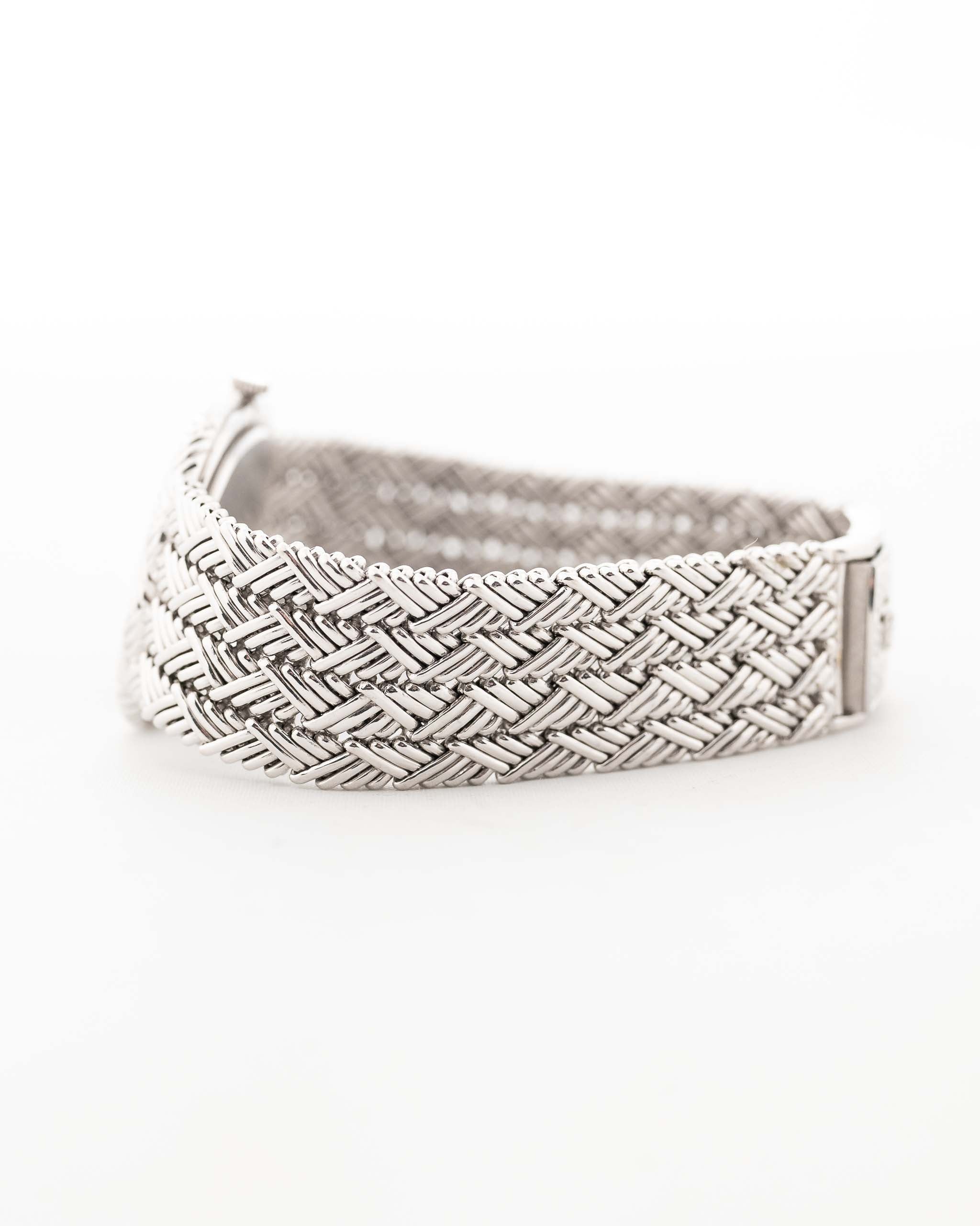 Audemars Piguet 18k Ellipse Diamond 1970s Bracelet