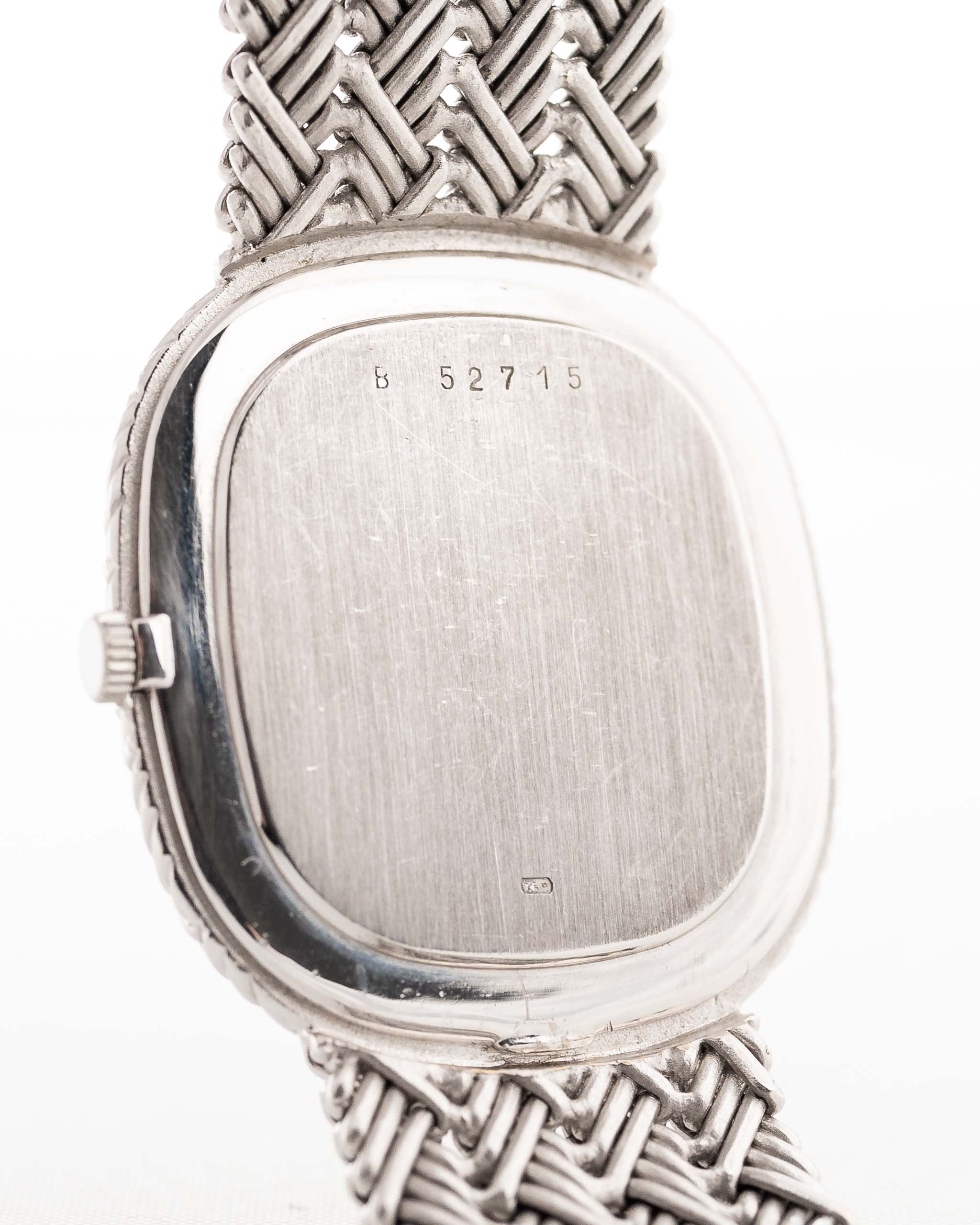 Audemars Piguet 18k Ellipse Diamond 1970s Case Back