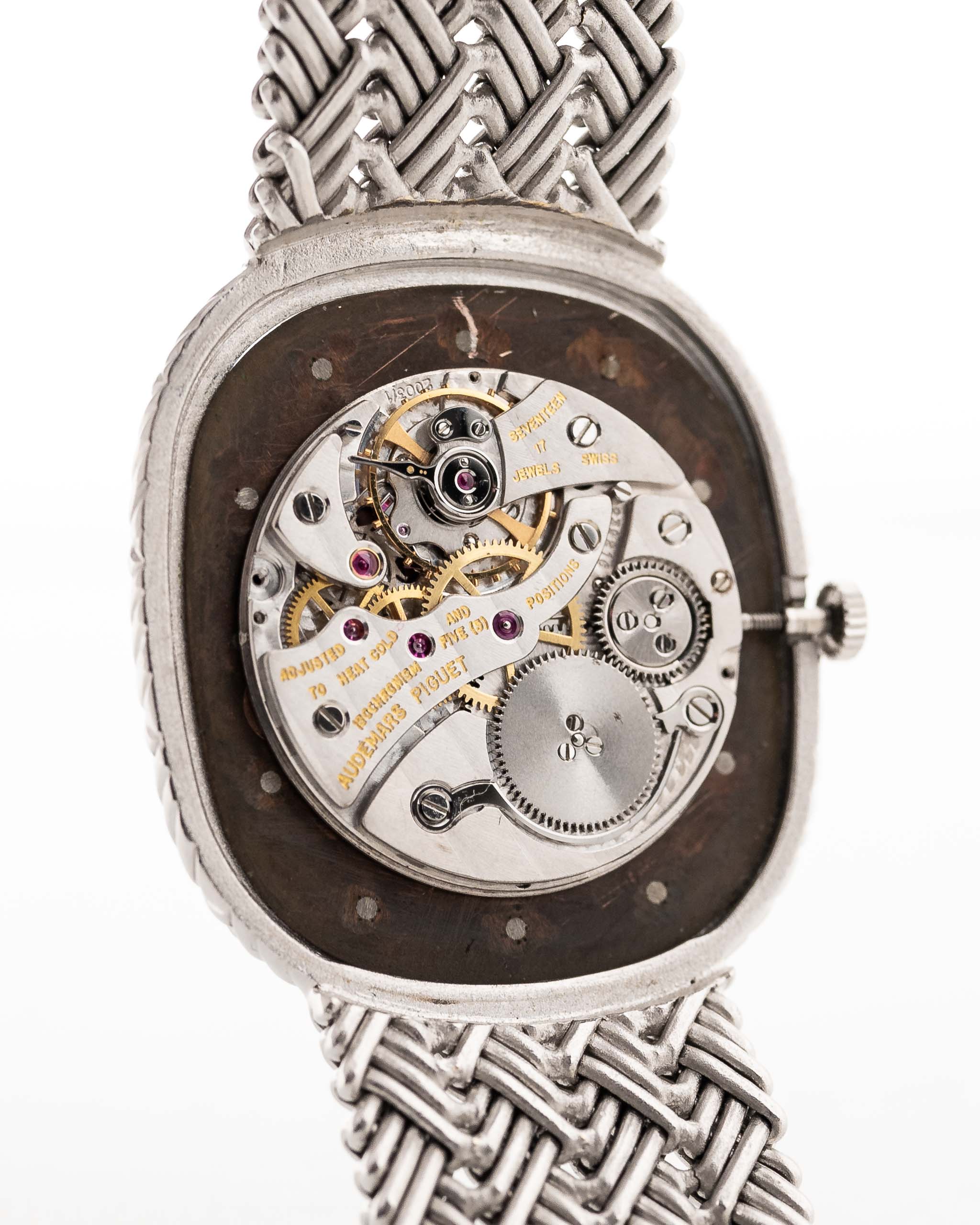 Audemars Piguet 18k Ellipse Diamond 1970s Movement