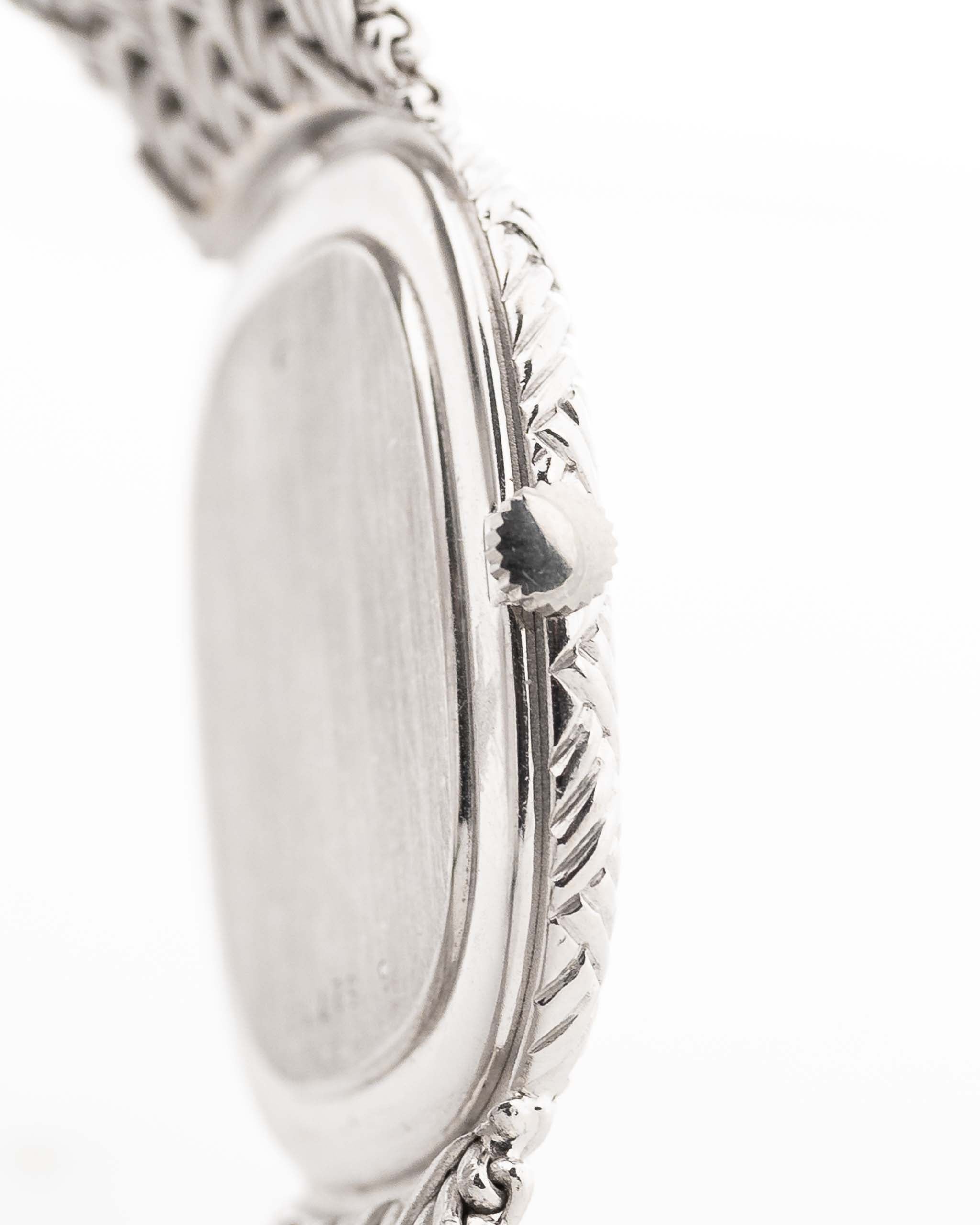 Audemars Piguet 18k Ellipse Diamond 1970s Case and Crown