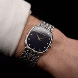 Vintage Audemars Piguet 18k Ellipse Diamond 1970s