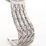 Audemars Piguet 18k Ellipse Diamond 1970s BRacelet Closeup