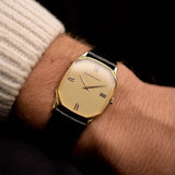 Audemars Piguet 18k Octagon Waffle Roman 1980s