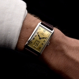 Omega Rectangular Art Deco Sub Second 1939