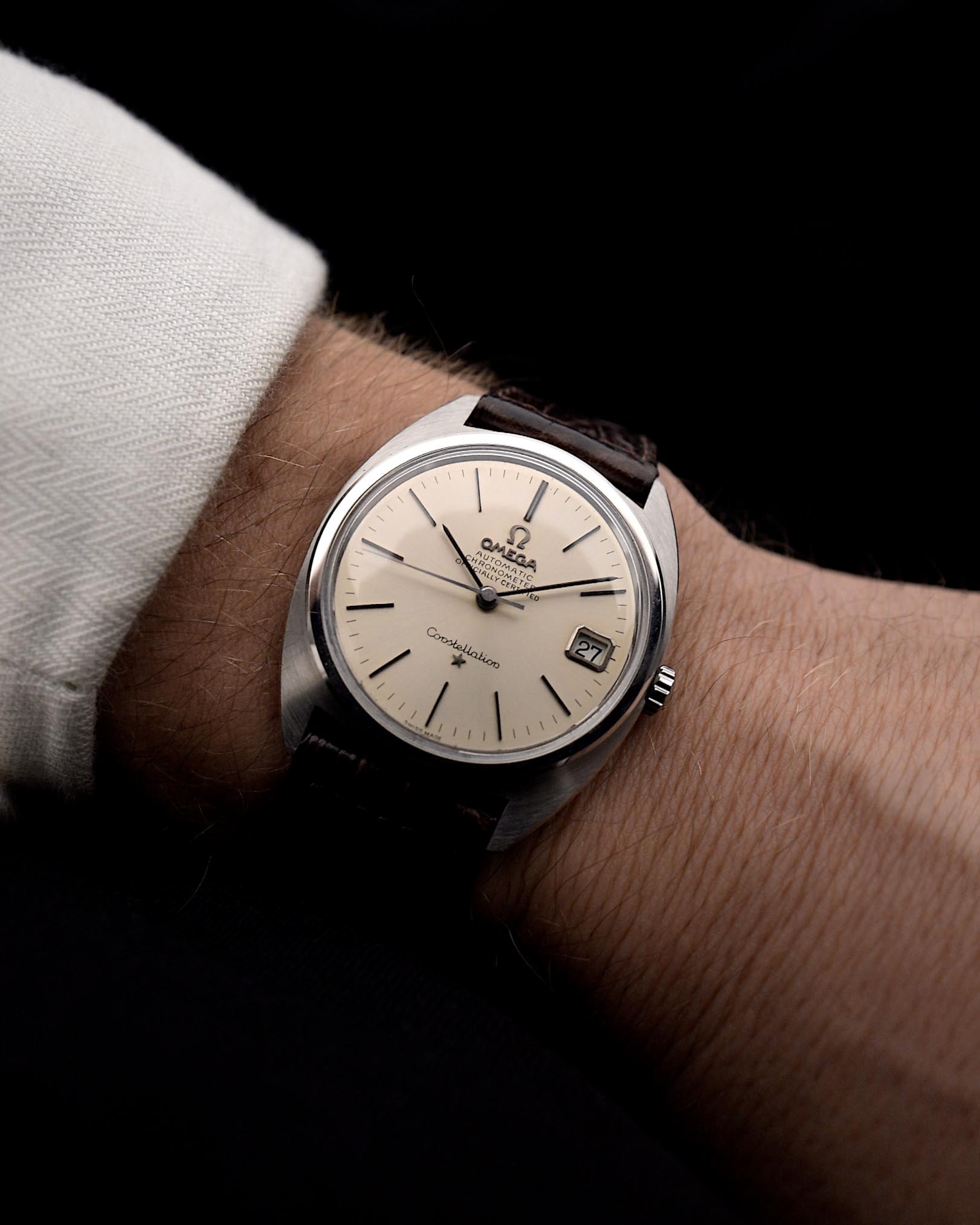 Omega Constellation C-Shape Date 1966 – GOLDAMMER