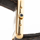 Cartier Tank Vermeil Roman 1990s