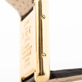 Cartier Tank Vermeil Roman 1990s