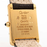 Cartier Tank Vermeil Roman 1990s