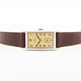 Omega Rectangular Art Deco Sub Second 1939