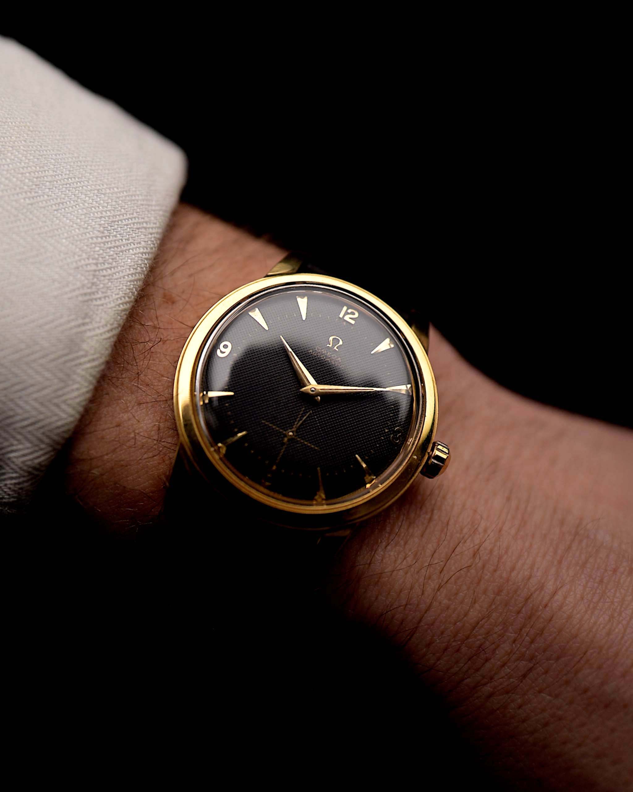 Pre owned Omega Honeycomb 2493 Automatic 1950