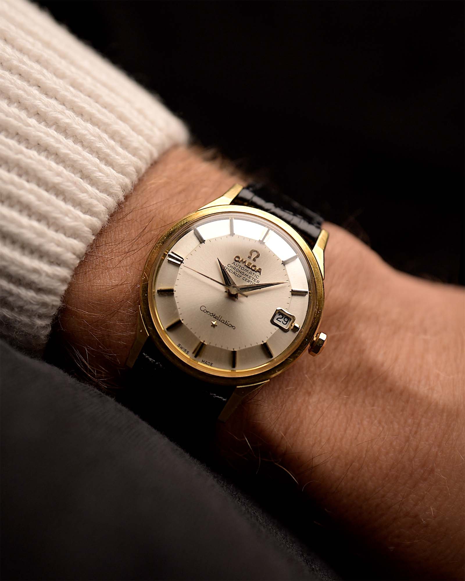 Omega Constellation 168005 Pie Pan Date Onyx 1966 – GOLDAMMER