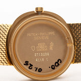 Patek Philippe 4115 Cushion 18k Blue 1980s