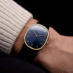 patek philippe watch - golden ellipse patek philippe- Patek Philippe Ellipse 3848 Blue 1990s - 18k yellow gold