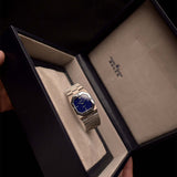 Rolex Cellini 4350 Octagon Blue 1983