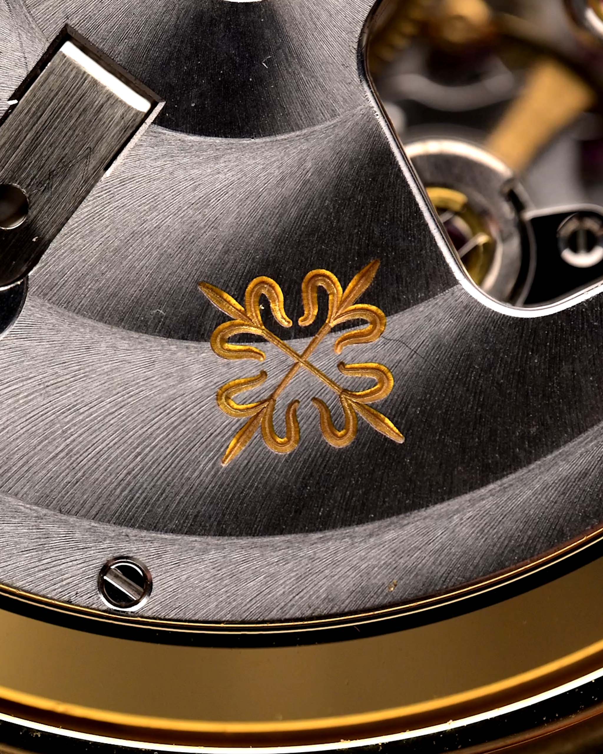Vintage Patek Philippe Ellipse 3605 Jumbo movement stamp details