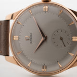 Omega two tone 18k jumbo 1956 - Goldammer Vintage Watches