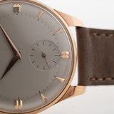 Omega two tone 18k jumbo 1956 - Goldammer Vintage Watches