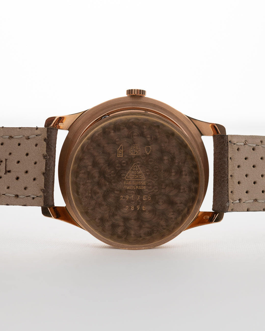 Omega two tone 18k jumbo 1956 - Goldammer Vintage Watches