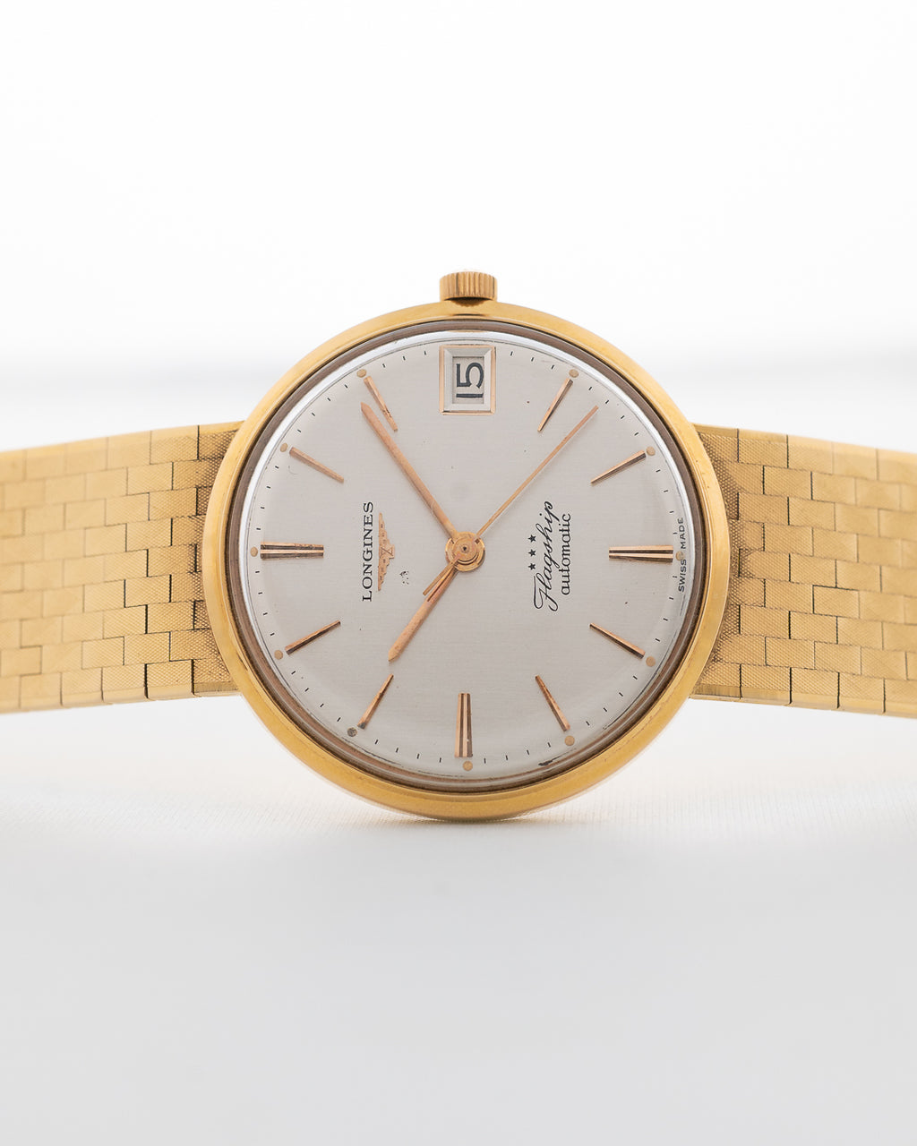 Longines flagship 18k online gold