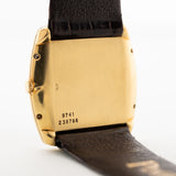 Piaget 18k Square Black Dial 1980s