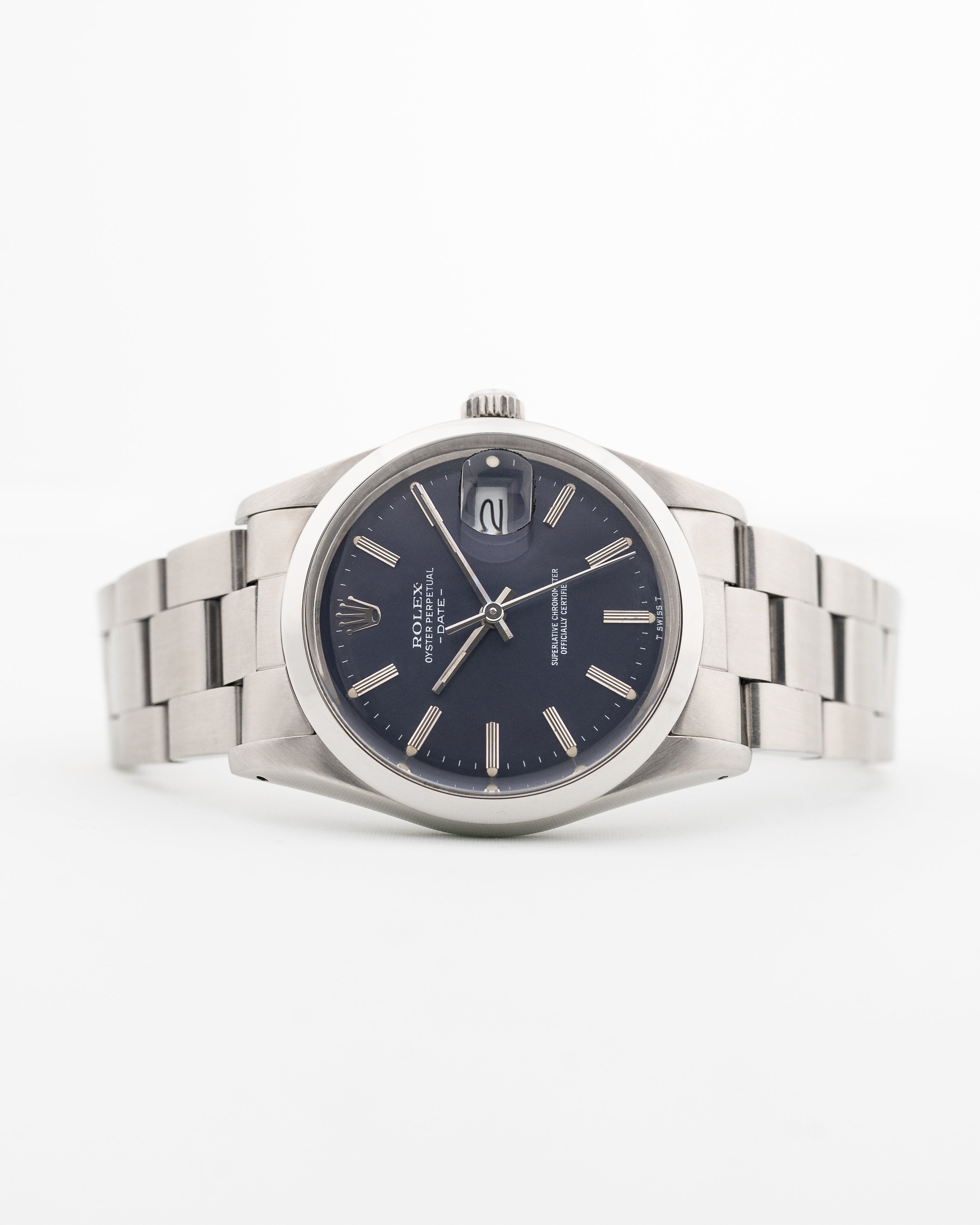 Rolex Oyster Perpetual Date Blue 1981 – GOLDAMMER