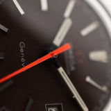 Omega Chronostop Burgundy 1969 Nos