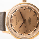 Longines Conquest 18K Pie Pan 1961