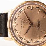 Longines Conquest 18K Pie Pan 1966