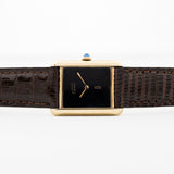 Cartier Tank Onyx 1980s