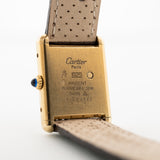 Cartier Tank Onyx 1980s