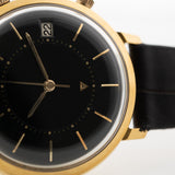 Jaeger LeCoultre Memovox black Jumbo 1958