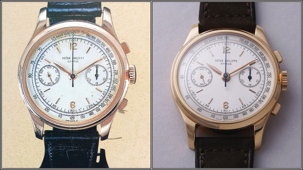 Restaurierung einer alten Patek Philippe Ref. aus den 1940er Jahren 530 Chronograph Zifferblatt