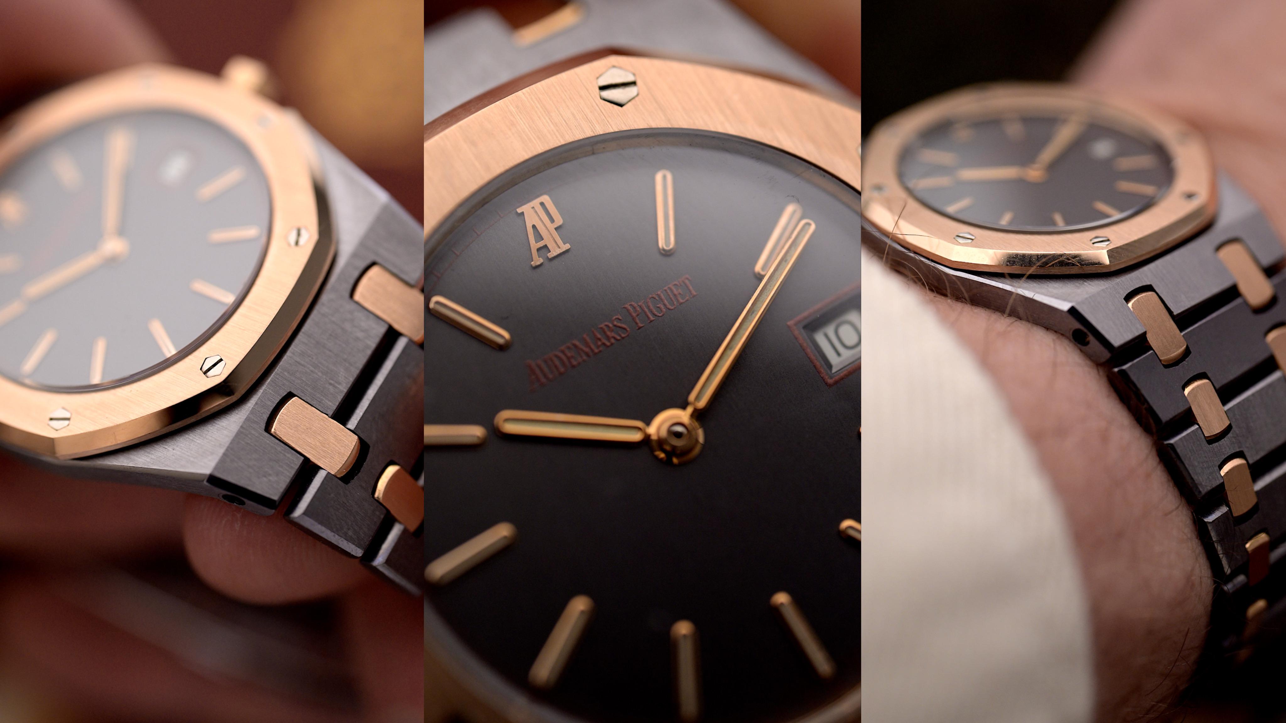 Die Audemars Piguet Royal Oak aus Tantal und Roségold ref. 56175