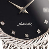 Audemars Piguet 18k Automatik Schwarzer Diamant 1970er Jahre