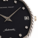 Audemars Piguet 18k Automatik Schwarzer Diamant 1970er Jahre