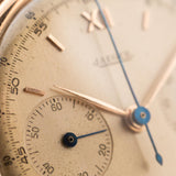 Jaeger Chronograph 18k Rose Jumbo 1940er Jahre