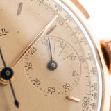 Jaeger Chronograph 18k Rose Jumbo 1940er Jahre