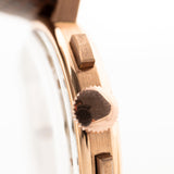 Jaeger Chronograph 18k Rose Jumbo 1940er Jahre