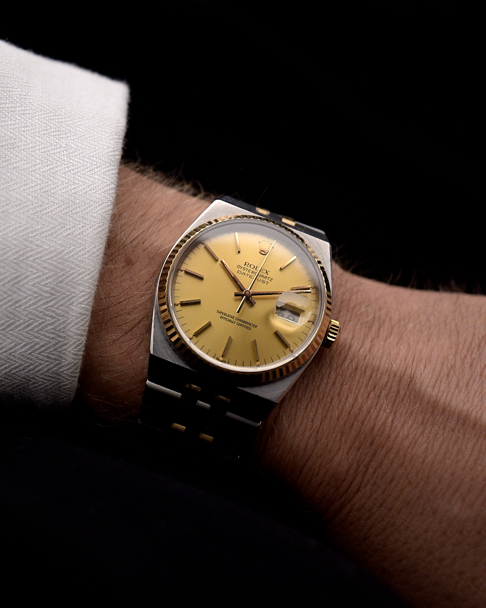 Rolex Datejust Oysterquartz 1982 GOLDAMMER