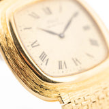 Piaget Quadrat 75121 Römische Rinde 1970er Jahre