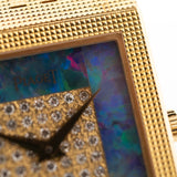 Piaget 9131 Opal Diamant Quadrat 1989