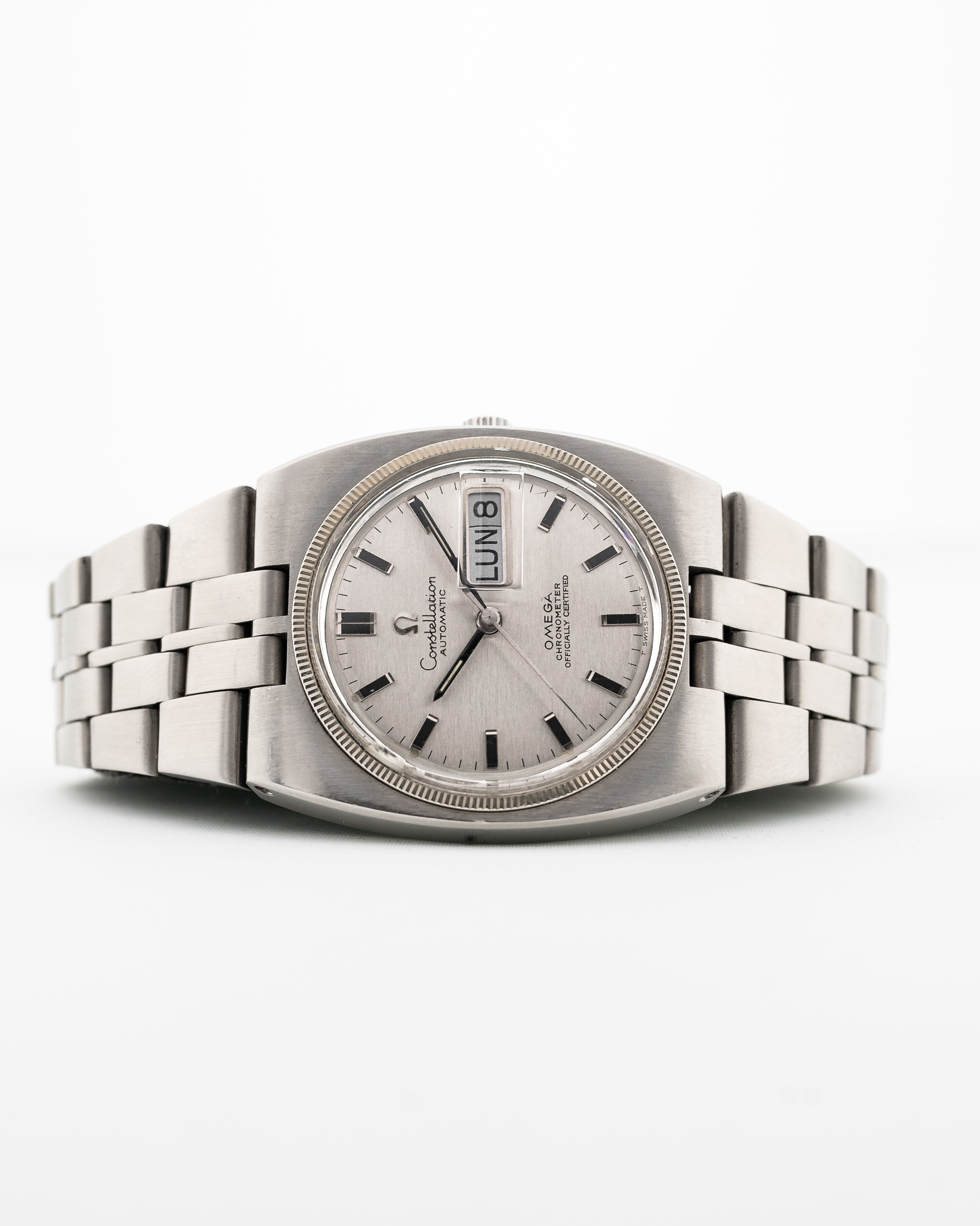 Omega Weissgold Omega Uhren 70er Jahre Omega Constellation Day