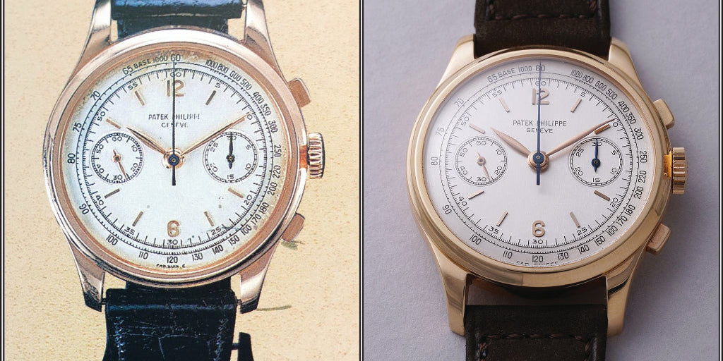 Restauración de un Patek Philippe ref. 530 esfera de cronógrafo
