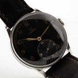 Omega Art Deco Jeringa Negra 1935
