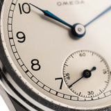 Jeringa Omega Sub Second Plata 1939