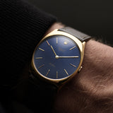 Rolex Cellini 18k Azul 1970s