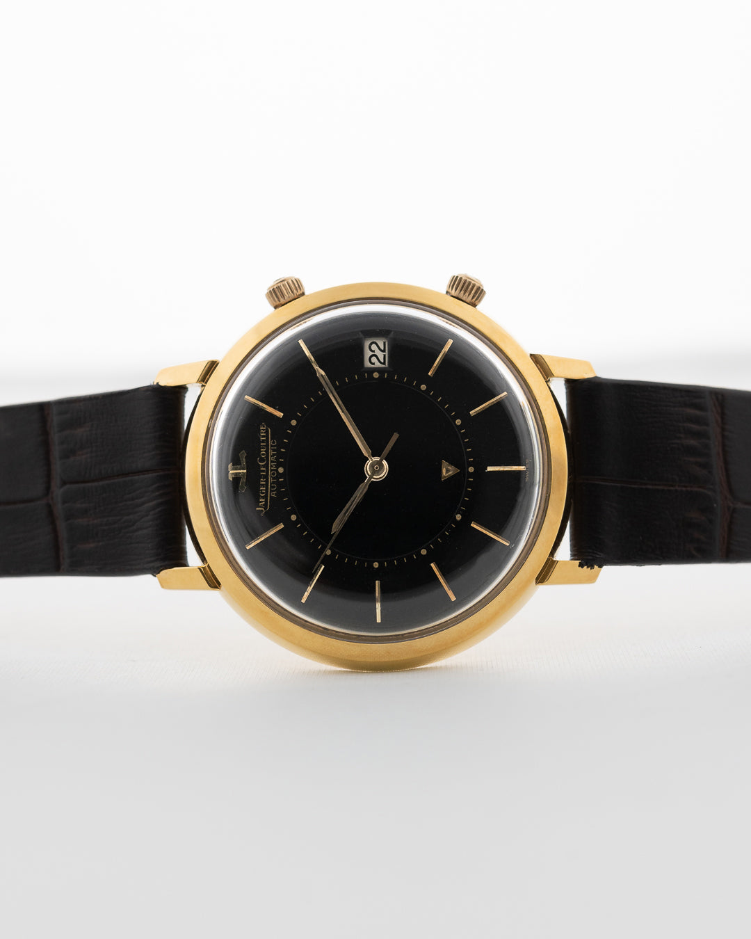 Jaeger LeCoultre Memovox negro Jumbo 1958 GOLDAMMER
