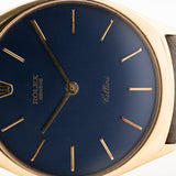 Rolex Cellini 18k Bleu 1970